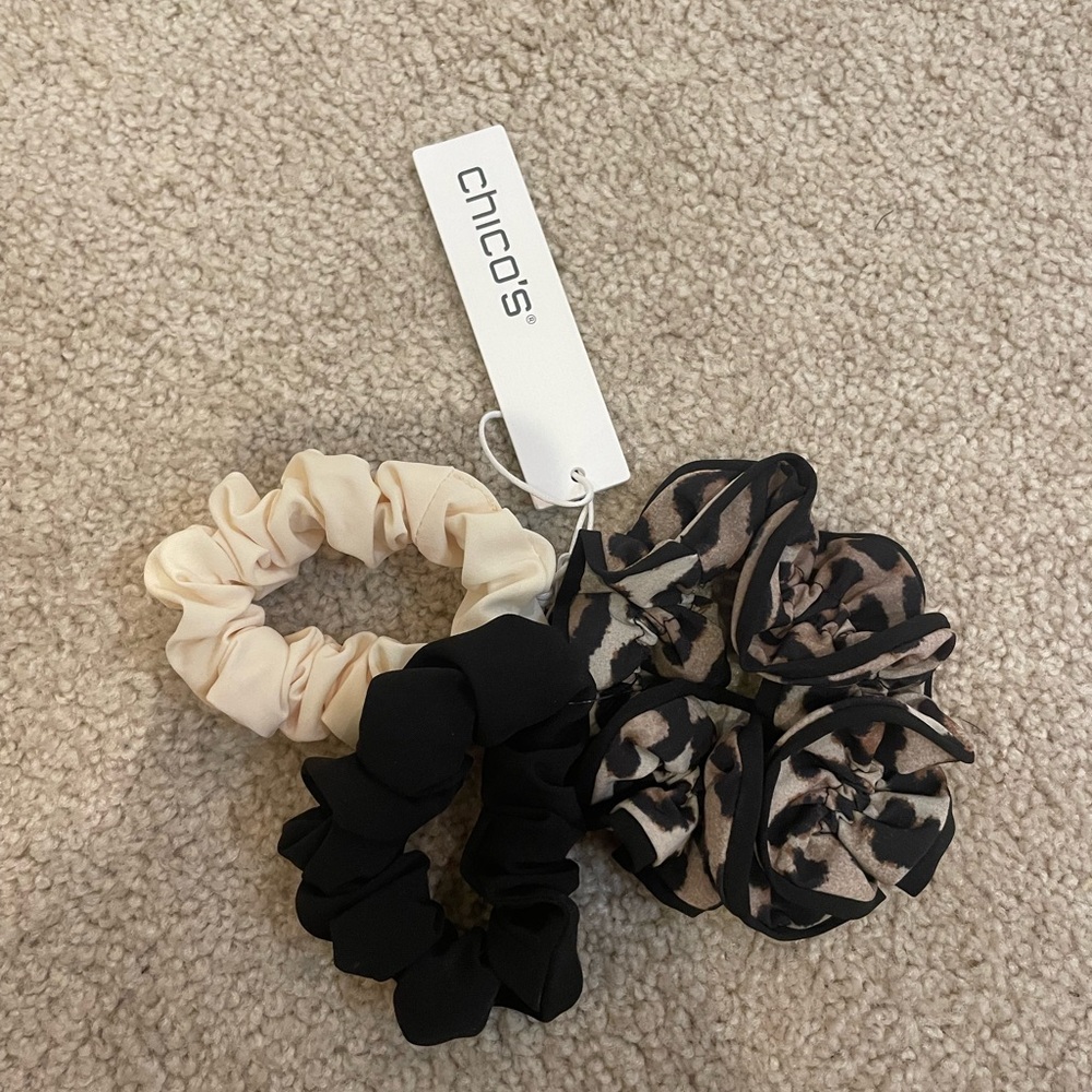 Set of Chicos scrunchies